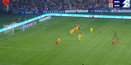 南通队0-0徐州队，李贤成定位球造险
